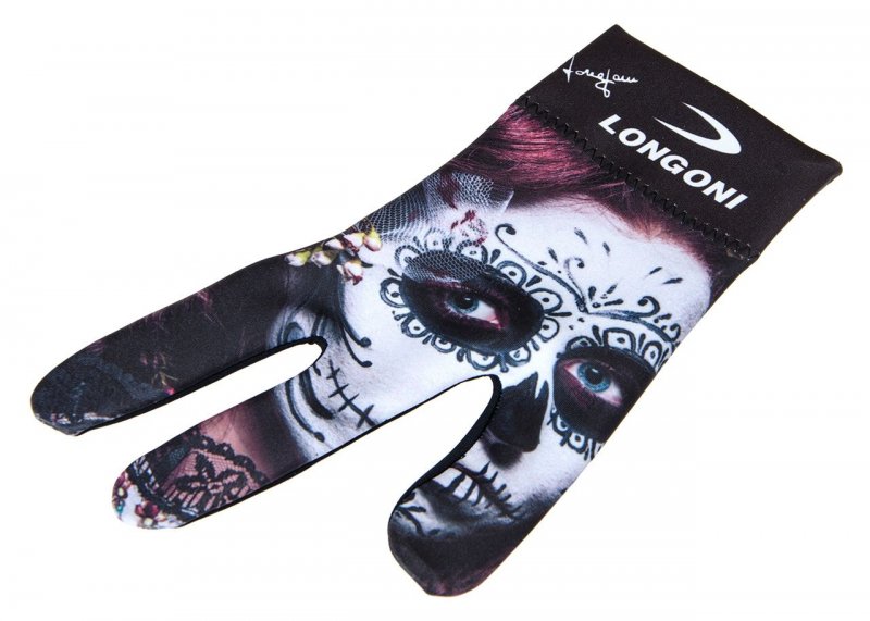 Перчатка бильярдная «Longoni Fancy Skull 1» правая Перчатка бильярдная «Longoni Fancy Skull 1» правая