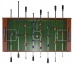 Игровой стол - футбол "Standart" (122x61x78.7 см, коричневый) Y