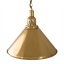 Лампа на один плафон "Elegance" (золотистая чашка, золотистый плафон D35см)